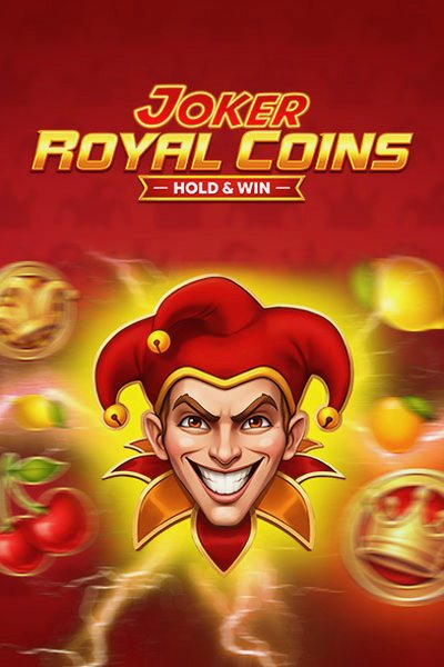 Joker-masken på omslaget Joker Royal Coins: Hold&Win