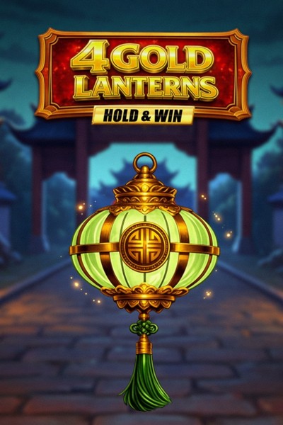 4 Gold Lanterns Hold & Win hos Betrepublic